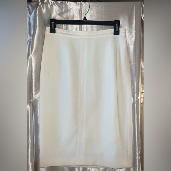 Vintage Gianni Versace Couture Wool Pencil Skirt